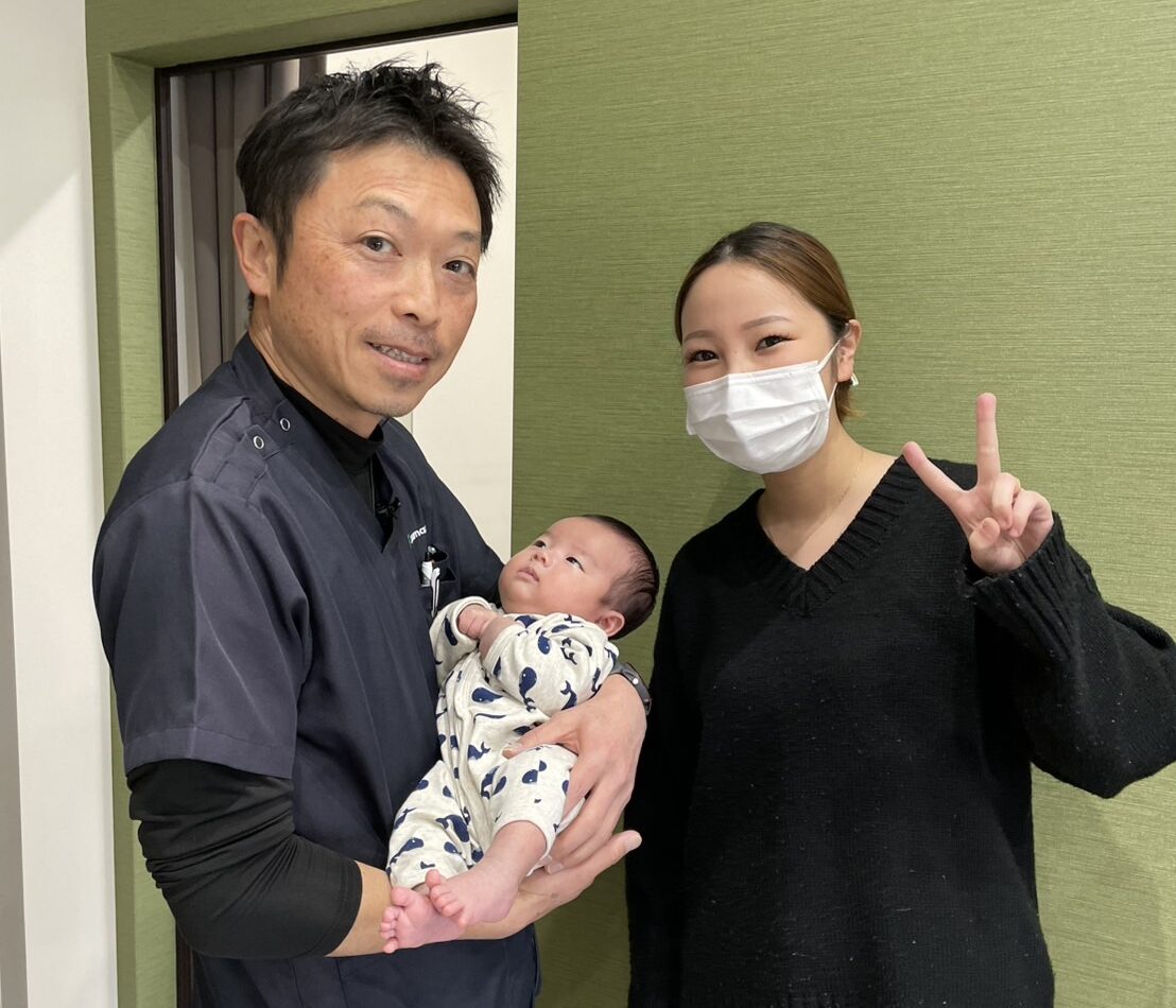 産休中のスタッフが遊びに来てくださいました☺️